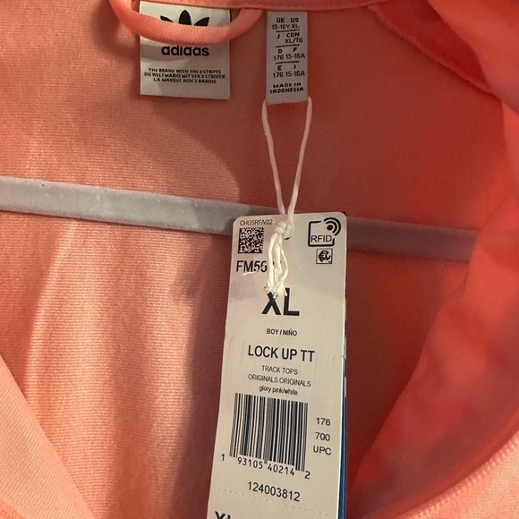 Adidas Women's Pink Bomber Jacket - Picture 3 of 3